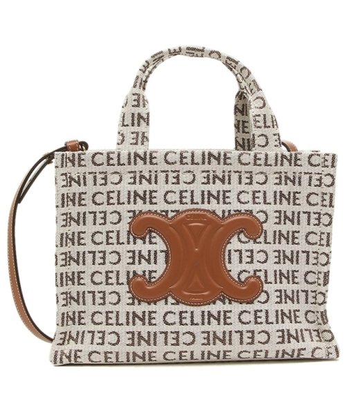 CELINE(セリーヌ)/セリーヌ ハンドバッグ ショルダーバッグ スモールカバタイス トリオンフ ホワイト レディース CELINE 199162FEF 02NT/img05