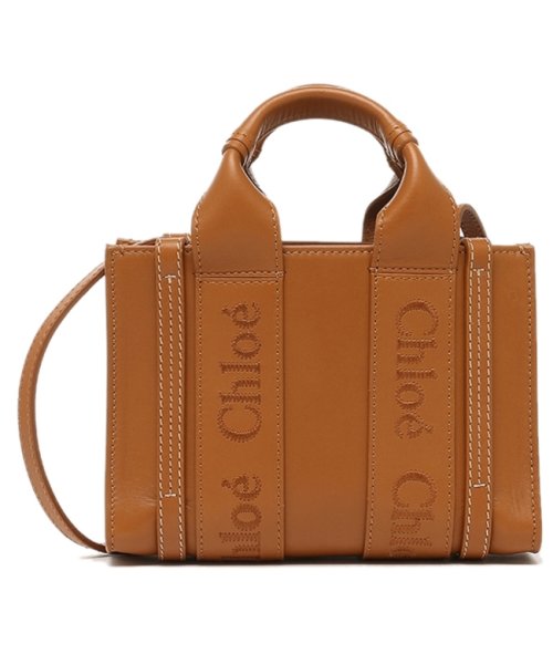 Chloe(クロエ)/クロエ ハンドバッグ ショルダーバッグ ウッディ 2WAY クロスボディバッグ ブラウン レディース CHLOE CHC23UP237I60 247/img05