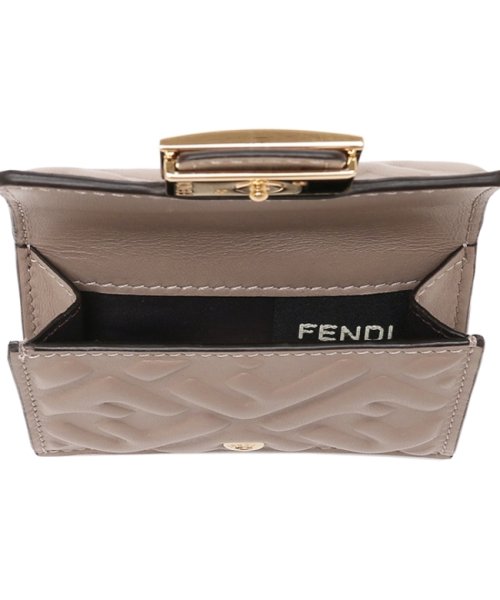 FENDI(フェンディ)/フェンディ 三つ折り財布 バゲット ベージュ レディース FENDI 8M0395 AAJD F0E65/img02