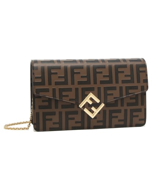 FENDI(フェンディ)/フェンディ ショルダーバッグ FFダイアモンド ブラウン レディース FENDI 8M0488 AQ1Q F13VK/img01