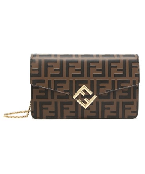 FENDI(フェンディ)/フェンディ ショルダーバッグ FFダイアモンド ブラウン レディース FENDI 8M0488 AQ1Q F13VK/img05