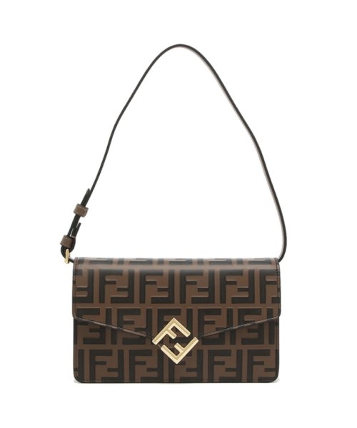 フェンディ ショルダーバッグ FFダイアモンド ブラウン レディース FENDI 8M0488 AQ1Q F13VK FENDI フェンディ ショルダーバッグ FFダイアモンド ブラウン レディース 8M0488 AQ1Q