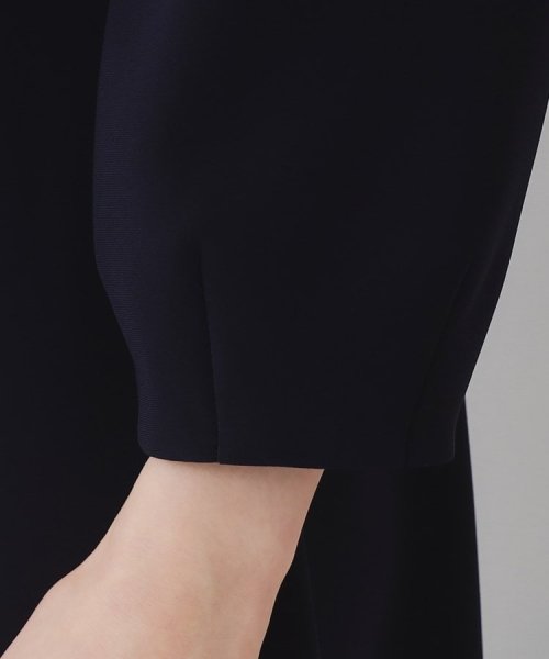 【セレモニー／セットアップ可能／洗える】TWC フィット＆フレアワンピース また TWC