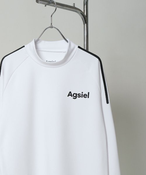 ZIP FIVE(ジップファイブ)/【Agsiel】 あったか裏起毛長袖モックネックTシャツ/img09