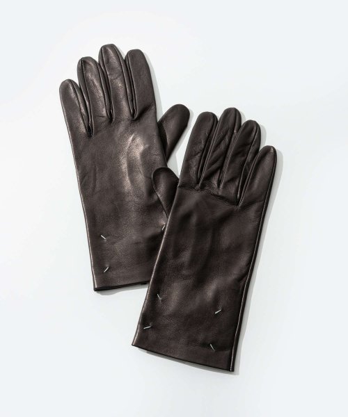 MAISON MARGIELA(メゾンマルジェラ)/メゾン マルジェラ MAISON MARGIELA S67TS0025 SY1536 手袋 GLOVES メンズ グローブ ナッパレザー製 4ステッチ ギフト /img02