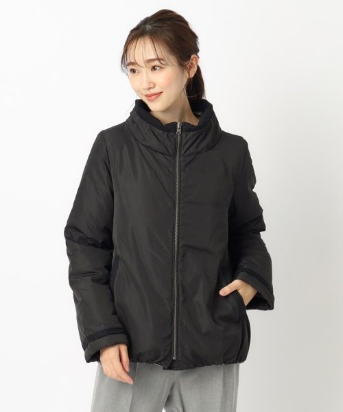 【リバーシブル】ツイードライクダウンコート リバーシブル