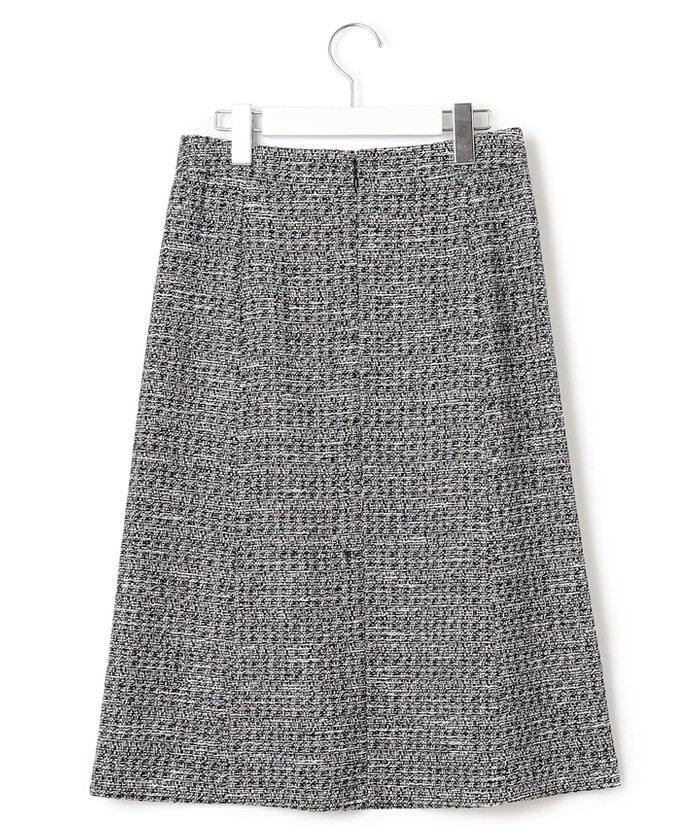 セットアップ対応】シャインツイードストレッチ スカート(505789219