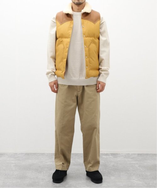JOURNAL STANDARD(ジャーナルスタンダード)/【Rocky Mountain Featherbed】LEATHER CHRISTY VEST/img01