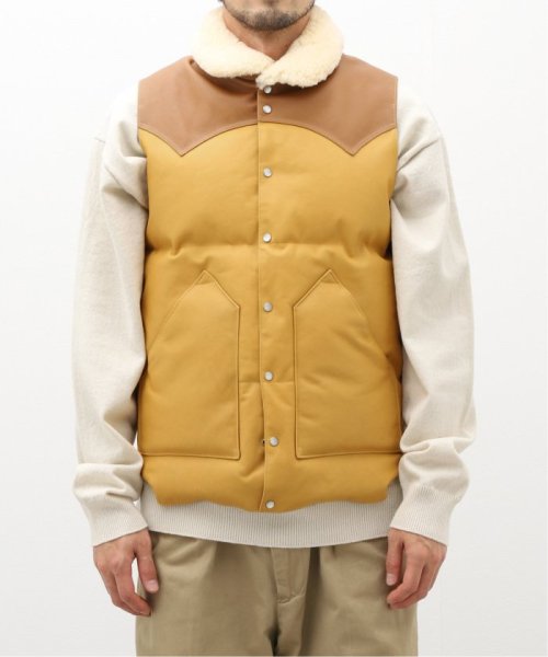 JOURNAL STANDARD(ジャーナルスタンダード)/【Rocky Mountain Featherbed】LEATHER CHRISTY VEST/img02