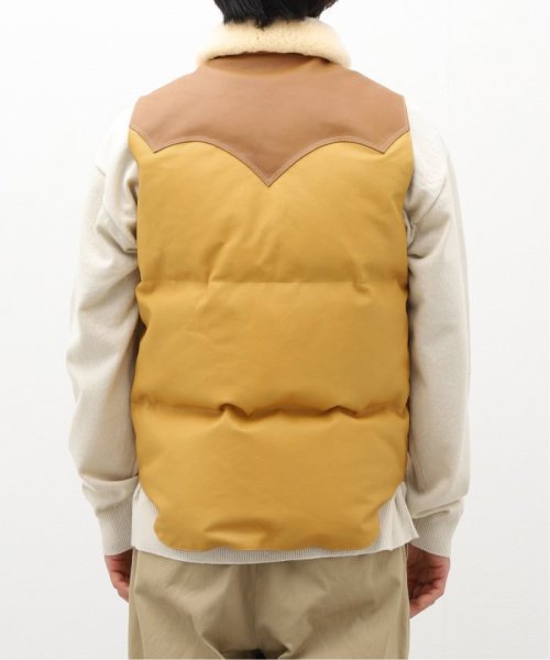 JOURNAL STANDARD(ジャーナルスタンダード)/【Rocky Mountain Featherbed】LEATHER CHRISTY VEST/img04