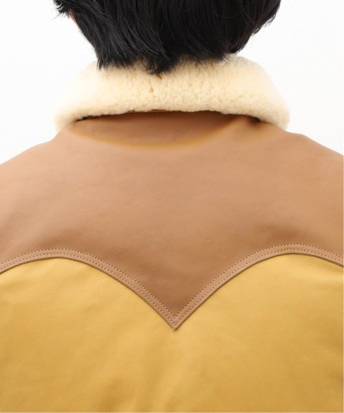 JOURNAL STANDARD(ジャーナルスタンダード)/【Rocky Mountain Featherbed】LEATHER CHRISTY VEST/img06
