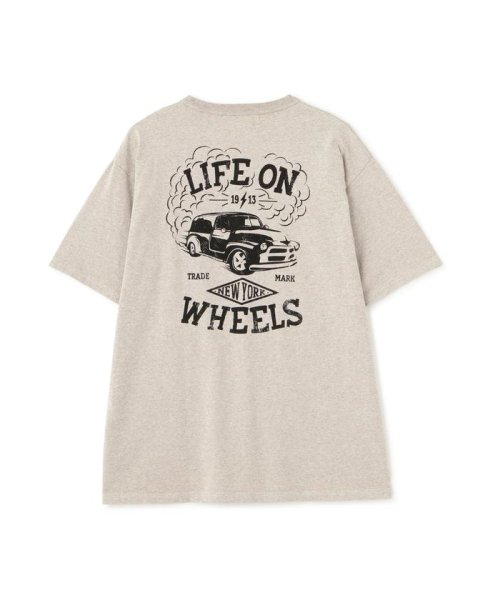 Schott(ショット)/HEATHER T－SHIRT "LIFE ON WHEELS"/ヘザーTシャツ "ライフ オン ホイールズ/img19