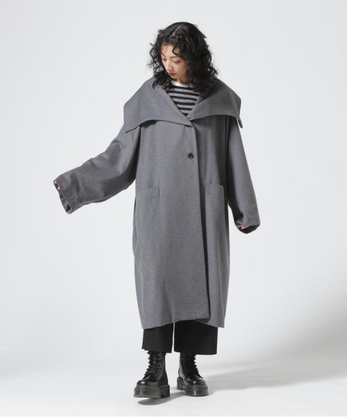 RoyalFlash(ロイヤルフラッシュ)/AULA/アウラ/Reverse Style Long Wool Coat/img07