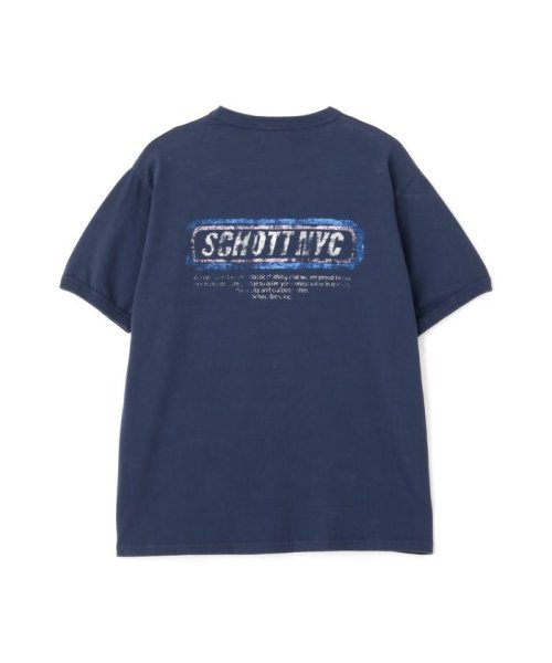 Schott(ショット)/TRIM T－SHIRT "BOX STYLE"/トリムTシャツ "ボックス スタイル/img20