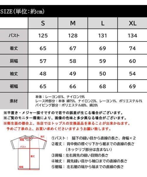 Classical Elf(クラシカルエルフ)/【mily bilet】取り外し可！ビッグレース衿3wayキャンディスリーブブラウス/img28