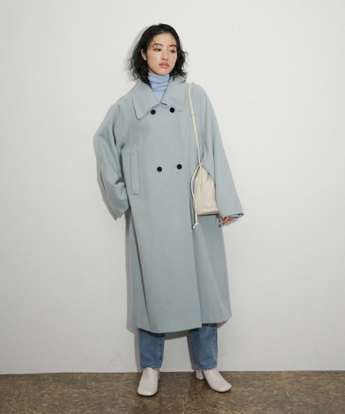 ウールボンディングロングコート ウールボンディングロングコート J2848813265(22000円)