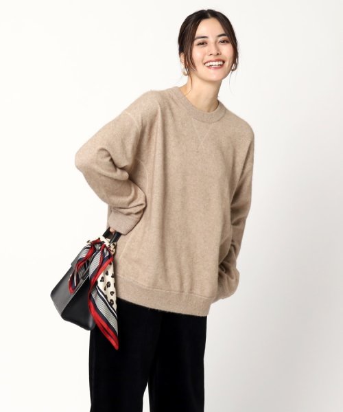 櫻井貴史×DRESSTERIORコラボ シャギーニット ハイツイストコットンニットカーディガン WS1237685983(9438円)