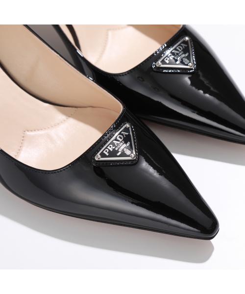 セール】PRADA パンプス 1I154N 069 パテントレザー(505776446 