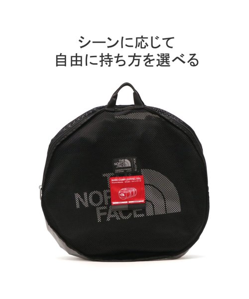 THE NORTH FACE(ザノースフェイス)/日本正規品 ザ・ノース・フェイス ボストンバッグ 大容量 旅行 THE NORTH FACE 修学旅行 折りたたみ ブランド NM82364/img09