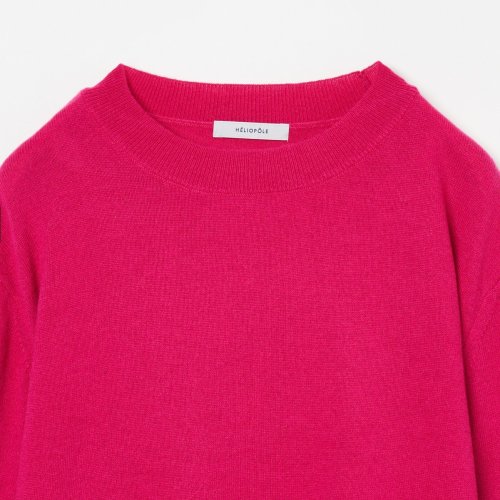 HELIOPOLE(エリオポール)/WOOL CASHMERE PULLOVER KNIT/img02
