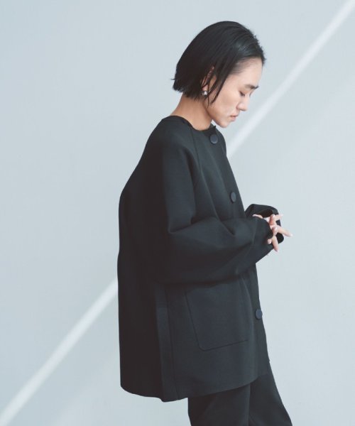 ＜AYA KANEKO for TO UNITED ARROWS＞ニット コート ナノ・ユニバース/LB.03/「SQUALL PROOF」パッカブルステンカラーコート D2958110604(22440円)