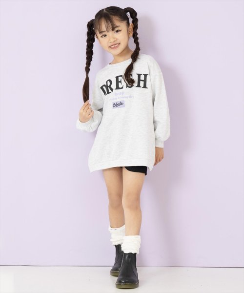 ANAP KIDS(アナップキッズ)/バックレイヤード風 裏毛 スウェット チュニック/img04