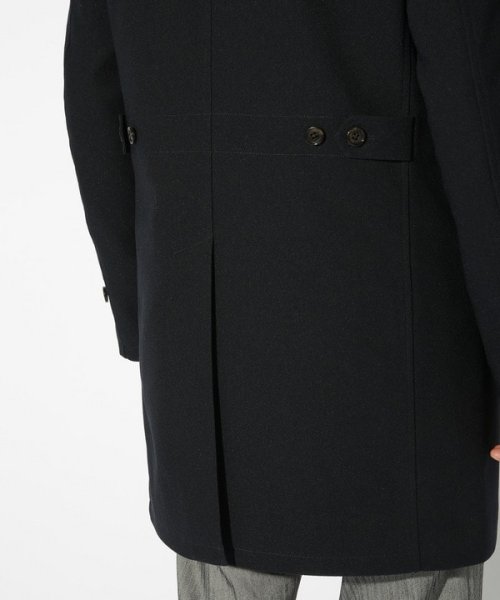スタンドカラーコート 