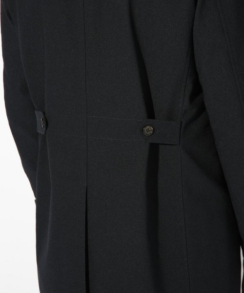 スタンドカラーコート 