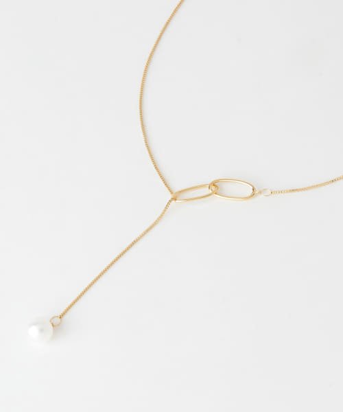 URBAN RESEARCH ROSSO(URBAN　RESEARCH　ROSSO)/Favorible　Drop Pearl Long Necklace/img02