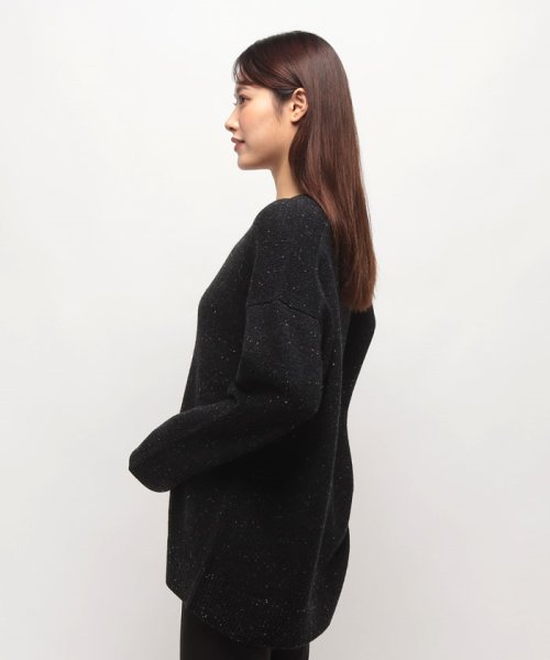 カーディガン　WOOLCASH DONEGAL BOXY OS 