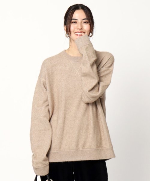 櫻井貴史×DRESSTERIORコラボ シャギーニット ハイツイストコットンニットカーディガン WS1237685983(9438円)