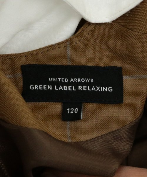 green label relaxing （Kids）(グリーンレーベルリラクシング（キッズ）)/T/W ウィンドペン シロエリ ワンピース/img11