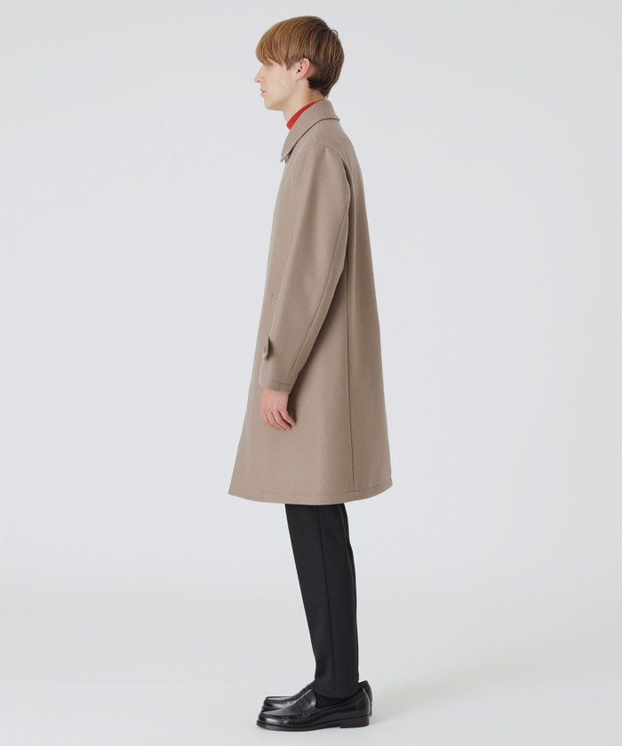 店舗限定】メルトンステンカラーコート(505738930)｜HANKYU MEN'S