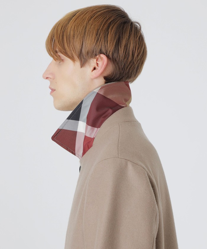 店舗限定】メルトンステンカラーコート(505738930)｜HANKYU MEN'S