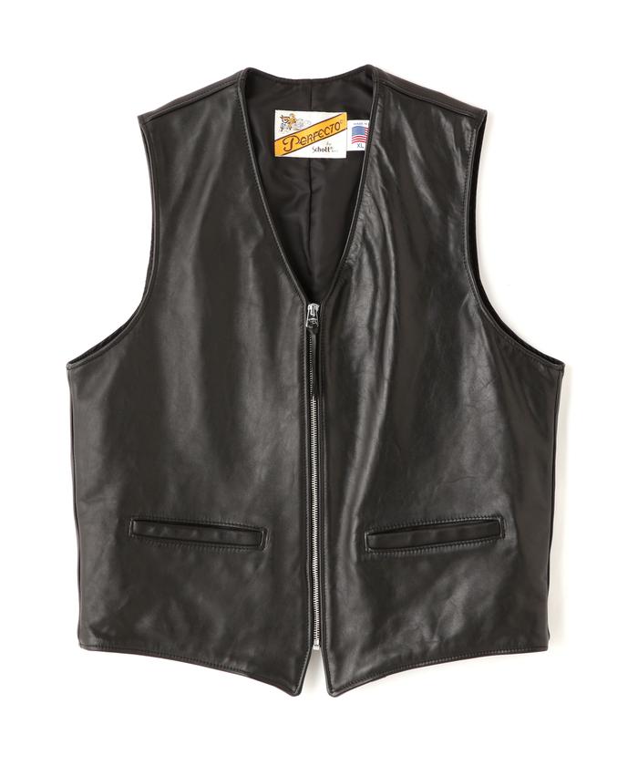 Schott 366V COWSPRIT VEST スウェード ベスト　M Schott 366V COWSPRIT VEST スウェード ベストM