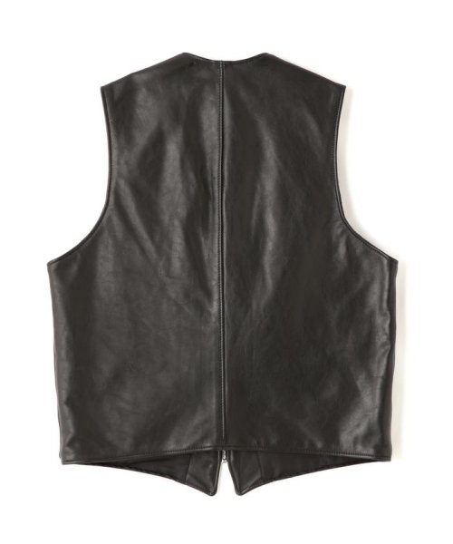193V LEATHER VEST/レザーベスト 