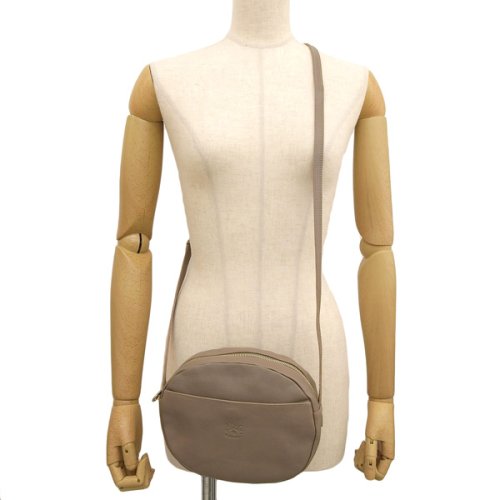 IL BISONTE イルビゾンテ 斜めがけ ショルダー バッグ レザー 