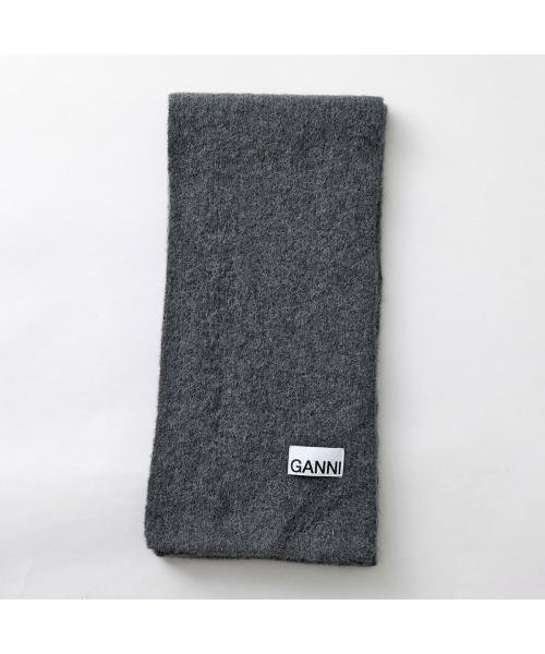 GANNI(ガニー)/GANNI マフラー Soft Wool Scarf A4933 5840 リブ/img03