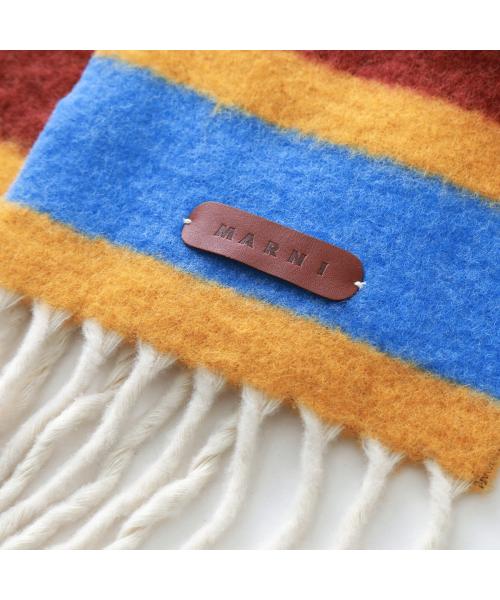 MARNI マフラー SCZC0044Q0 UAW014 カラーブロック - マフラー