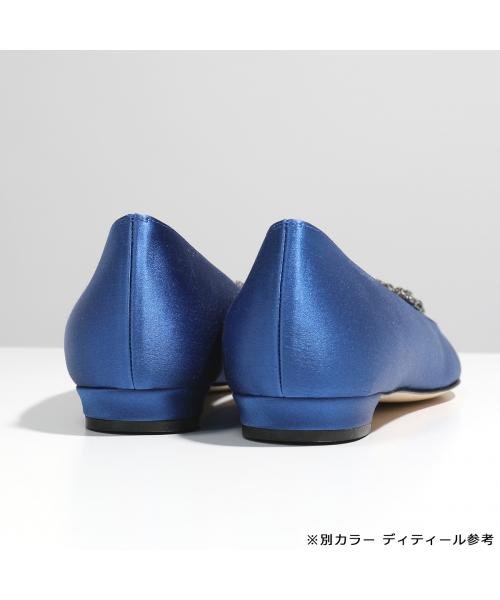 MANOLO BLAHNIK(マノロブラニク)/MANOLO BLAHNIK パンプス HANGISIFLAT FMC SATIN 9XX 010/img08