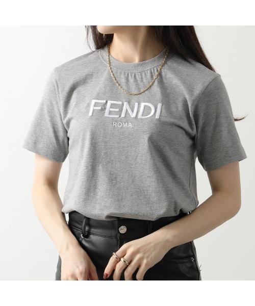 FENDI(フェンディ)/FENDI 半袖Tシャツ FS7254 ALCA ロゴ刺繍/img01