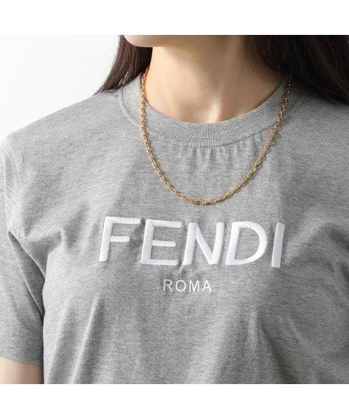FENDI(フェンディ)/FENDI 半袖Tシャツ FS7254 ALCA ロゴ刺繍/img05