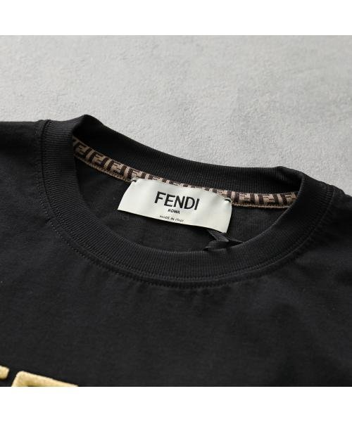 FENDI(フェンディ)/FENDI 半袖Tシャツ FS7254 AK6J ロゴ刺繍/img08