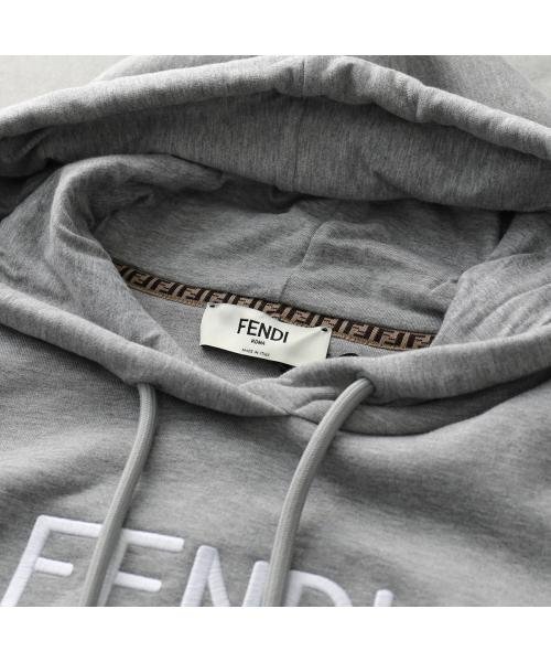 FENDI パーカー FS7516 ALCB スウェット ロゴ刺繍 パーカー FS7516 ALCB スウェット