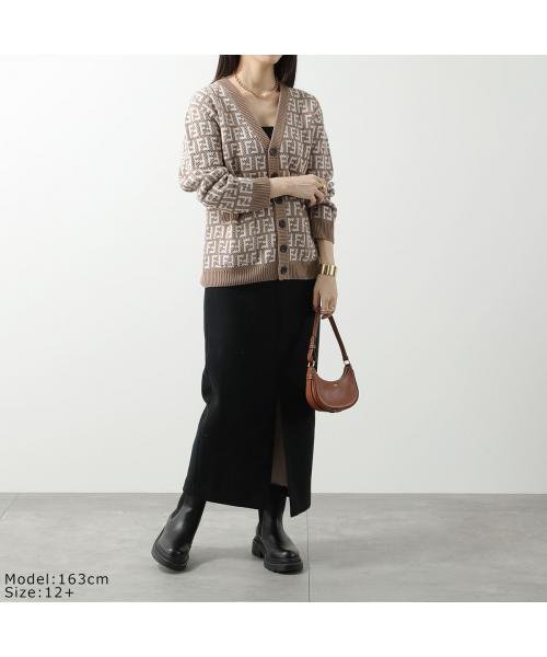 FENDI KIDS カーディガン JUG054 AOBG Vネック FENDI KIDS カーディガン JUG054 AOBG