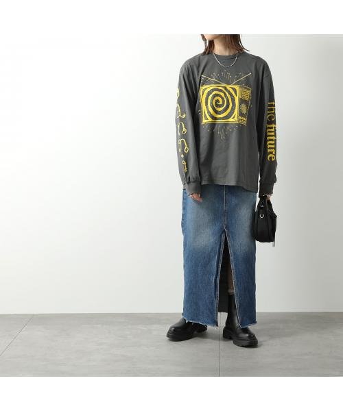 GANNI(ガニー)/GANNI 長袖 Tシャツ Future Heavy Jersey Long Sleeve T－shirt/img03