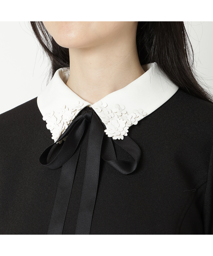 ローズティアラ RoseTiara 白襟ワンピース(505792525)｜阪急百貨店公式