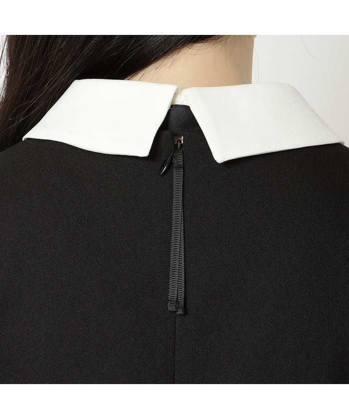 ローズティアラ RoseTiara 白襟ワンピース(505792525)｜阪急百貨店公式