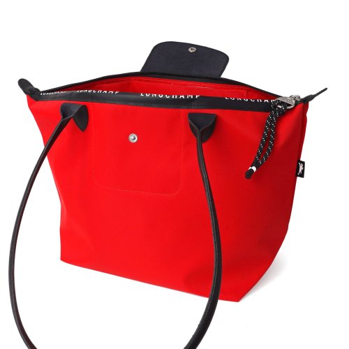 LONGCHAMP ロンシャン トートバッグ 10163 HSR 642 LONGCHAMP トートバッグ HSR プリアージュ エナジー ロングハンドル レッド RED