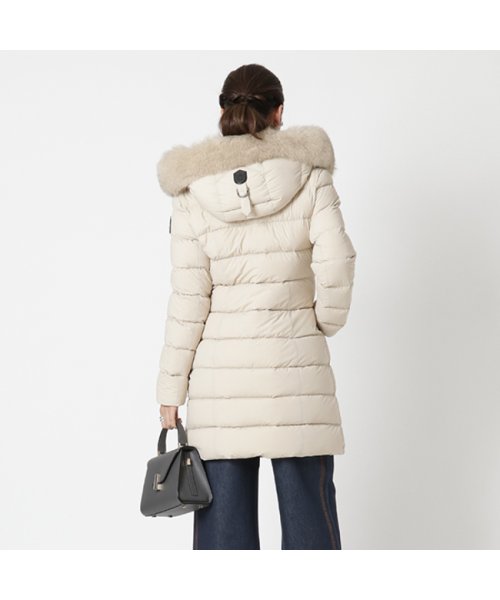マッカージュ アウター ダウンジャケット コート カーラ シェイプライン ベージュ レディース MACKAGE CALLABX C0281 MACKAGE マッカージュ アウター ダウンジャケット コート カーラ シェイプライン ベージュ レディース CALLABX